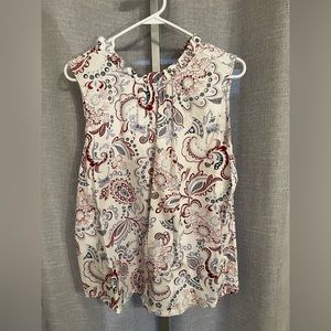 Ann Taylor sleeveless top size XL